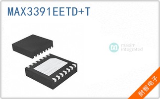 MAX3391EETD+T