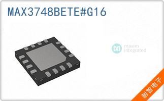 MAX3748BETE#G16