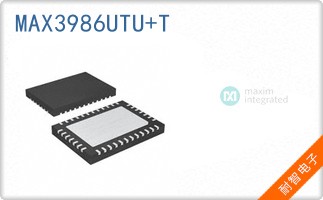MAX3986UTU+T