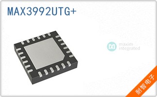 MAX3992UTG+