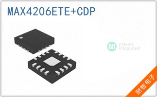 MAX4206ETE+CDP