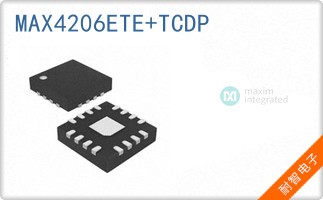 MAX4206ETE+TCDP