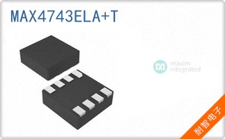 MAX4743ELA+T