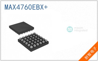MAX4760EBX+
