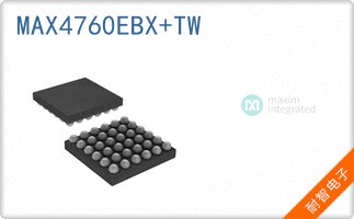 MAX4760EBX+TW