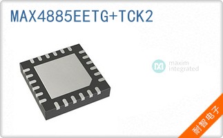 MAX4885EETG+TCK2