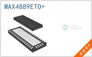 MAX4889ETO+