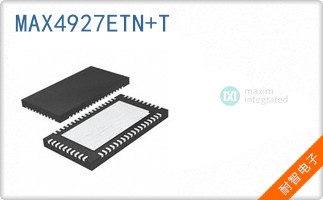 MAX4927ETN+T