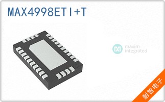 MAX4998ETI+T
