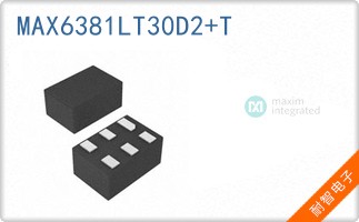 MAX6381LT30D2+T