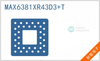 MAX6381XR43D3+T