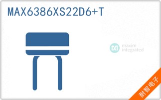 MAX6386XS22D6+T