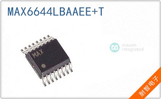 MAX6644LBAAEE+T