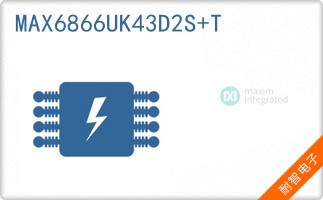 MAX6866UK43D2S+T