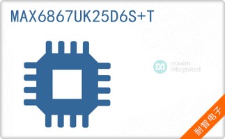 MAX6867UK25D6S+T
