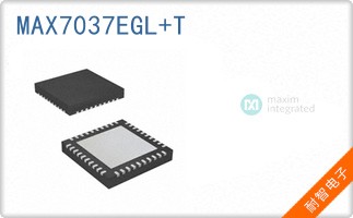 MAX7037EGL+T