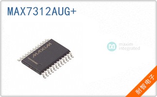 MAX7312AUG+