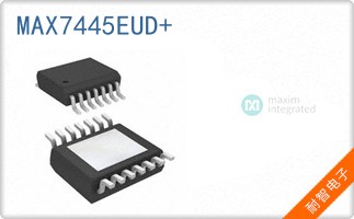 MAX7445EUD+