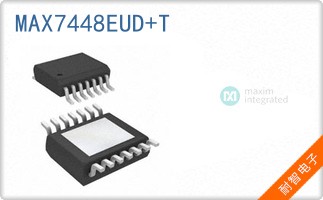 MAX7448EUD+T