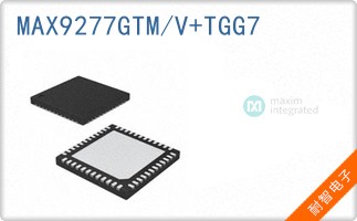 MAX9277GTM/V+TGG7