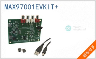 MAX97001EVKIT+