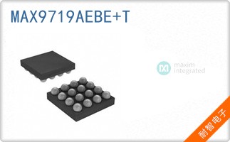 MAX9719AEBE+T