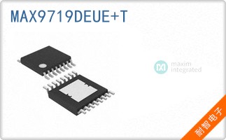 MAX9719DEUE+T