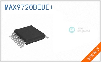 MAX9720BEUE+