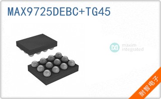 MAX9725DEBC+TG45