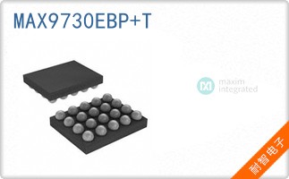 MAX9730EBP+T