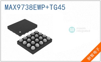 MAX9738EWP+TG45