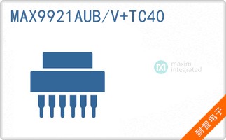 MAX9921AUB/V+TC40