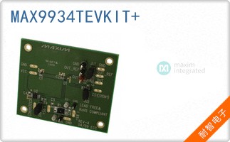 MAX9934TEVKIT+