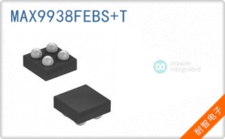MAX9938FEBS+T