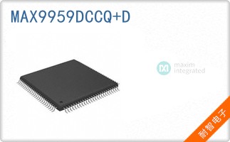 MAX9959DCCQ+D