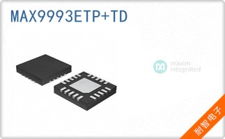 MAX9993ETP+TD
